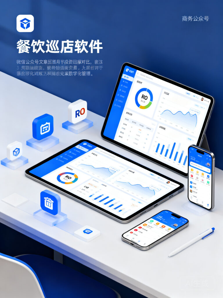 投资回报率大PK：市面主流餐饮巡店哪个软件好？附选型测算