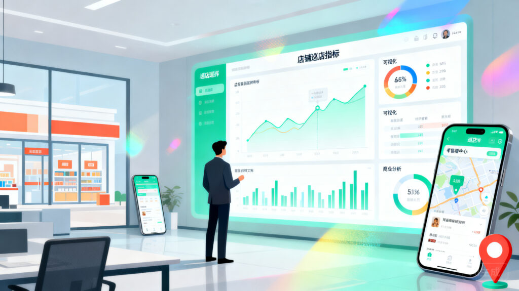 从执行到决策：巡店软件可以企业管理吗？深挖数据看板价值