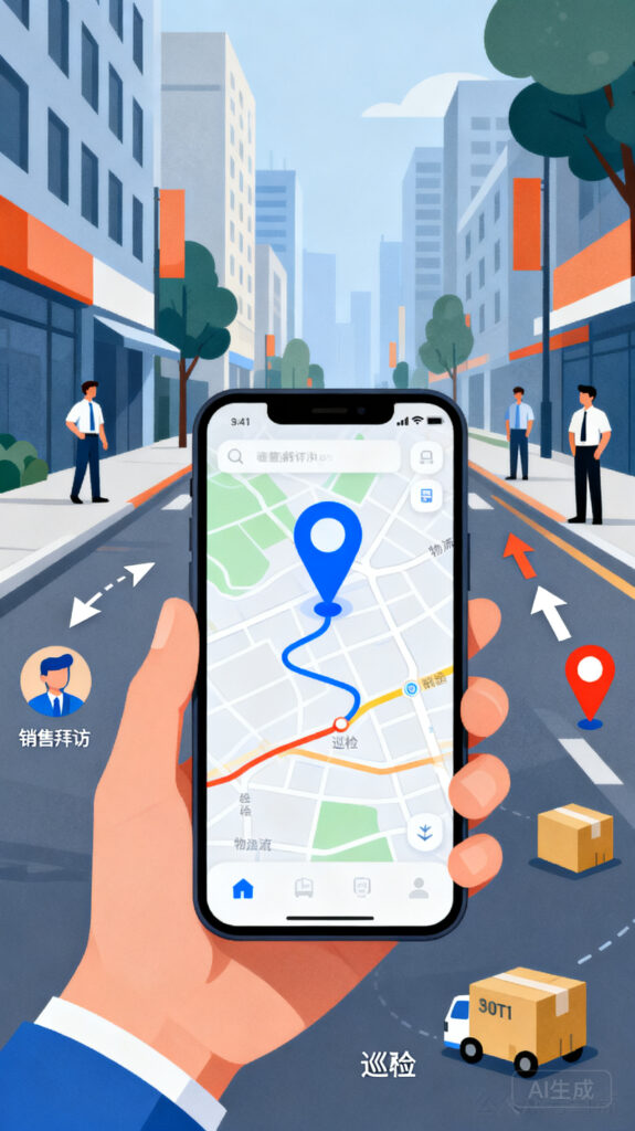 适合销售、巡检、物流行业的外勤定位软件
