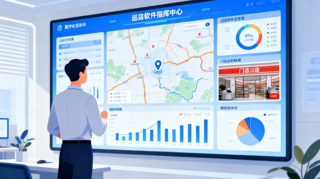 数字化转型：巡店软件企业管理视角下的业务价值挖掘