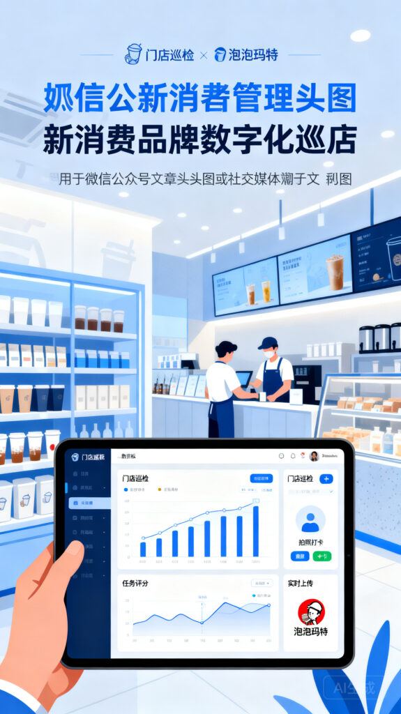 扒一扒头部新消费品牌：他们巡店用的什么软件？