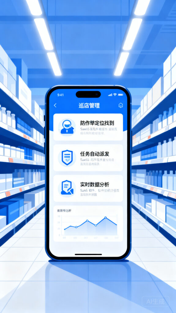 巡店管理系统三大核心功能：防作弊、任务派发、报表分析