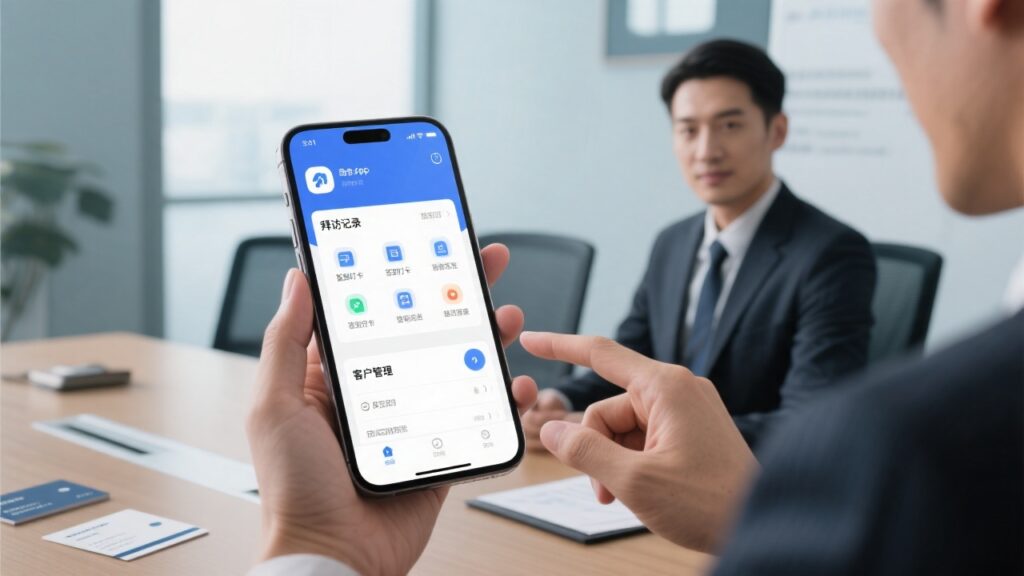 拜访客户专用app提升团队执行力的工具