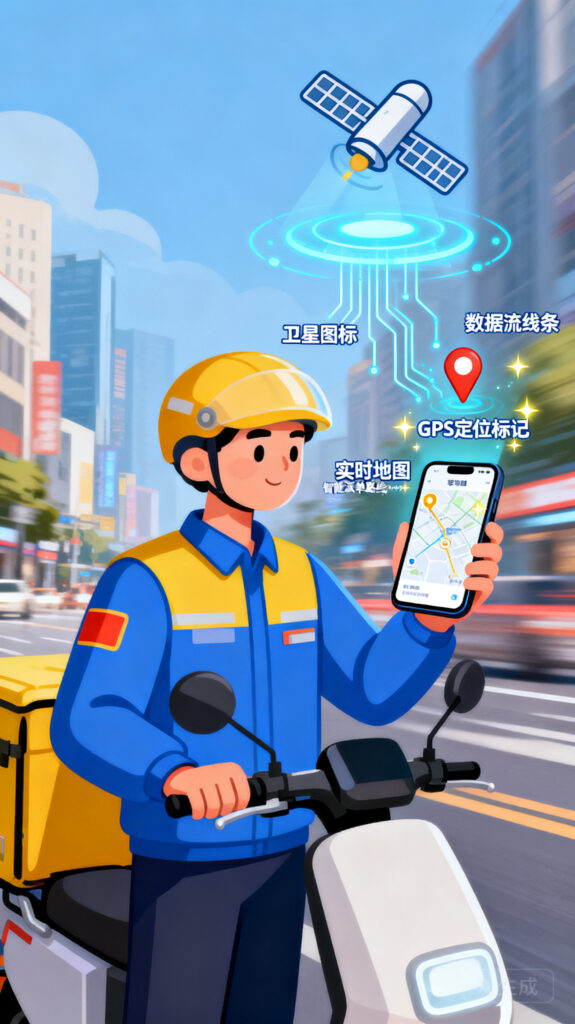 外卖人员定位系统如何优化派单效率？