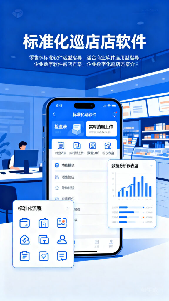 选型清单：标准化巡店软件功能模块必须包含哪些？