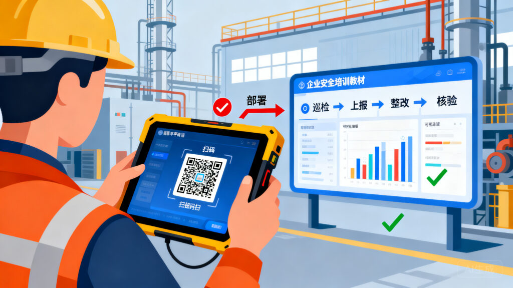 安全管理巡检系统怎么落地？从部署到闭环管理的五个关键步骤
