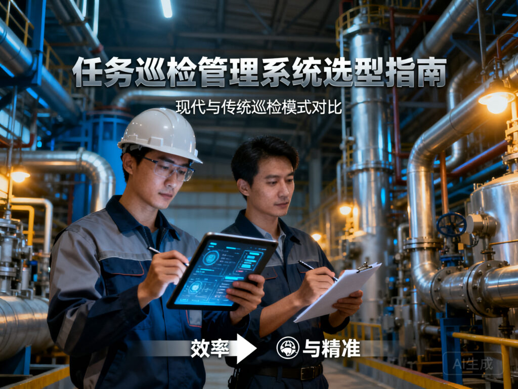 任务巡检管理系统 vs 传统巡检：四步对比选型指南