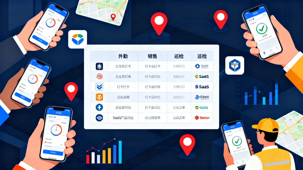 选型不再纠结：一表看清主流外勤考勤系统在服务上的差异