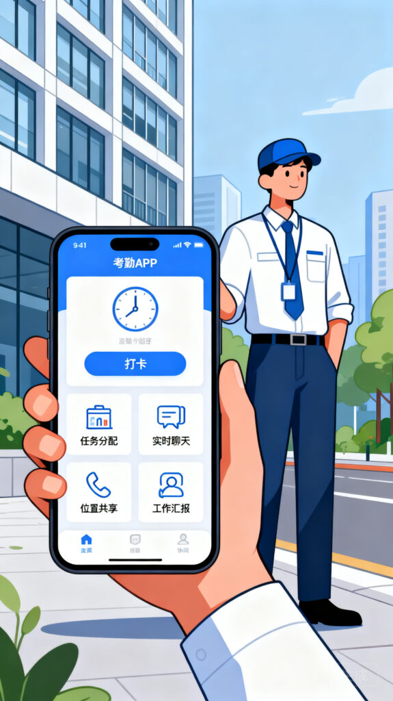 手机端外勤考勤app选型：除了基础打卡，还需要哪些协同功能？
