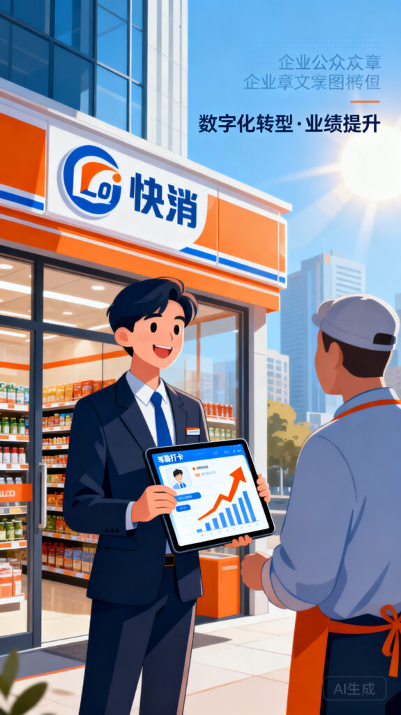 某知名快消品牌案例：引入外勤考勤系统后业绩增长20%的背后逻辑