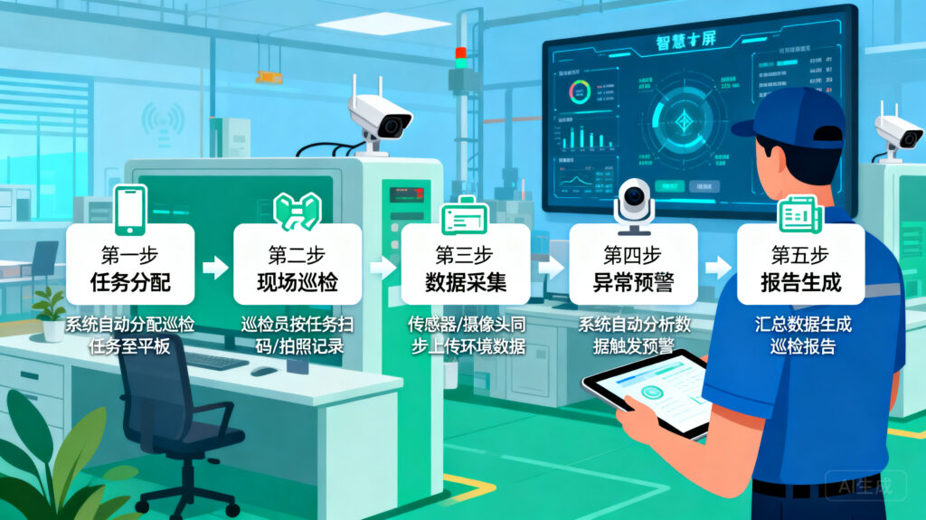企业如何部署智慧巡检管理系统？五步落地指南