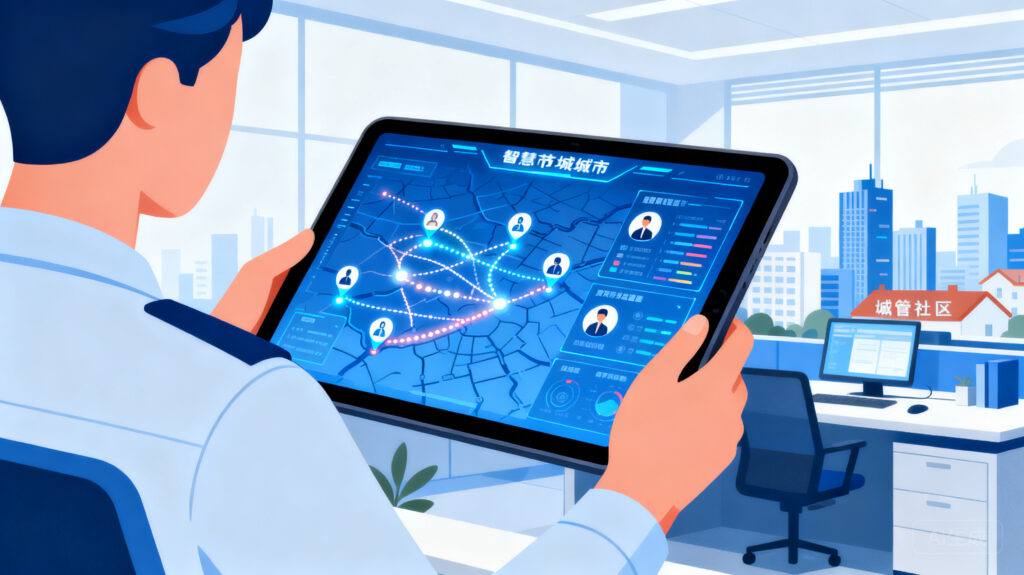智慧城市底座：人员定位管理系统如何赋能基层治理？