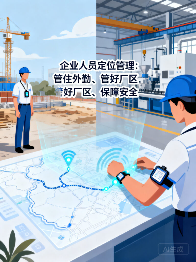 企业人员定位管理：管住外勤、管好厂区、保障安全