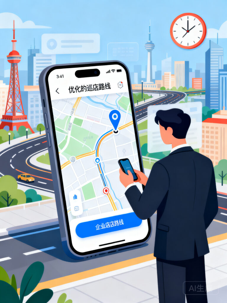 降低通勤时间：支持高效路线规划的巡店软件解析