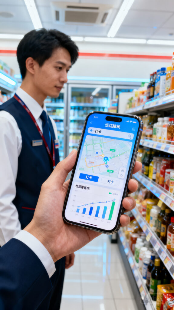 巡店业务员怎么管理？用移动系统提升拜访覆盖率与单店产出