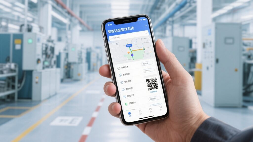 智能巡检管理系统手机怎么用