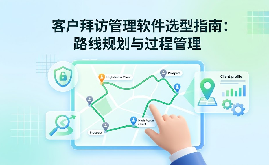 客户拜访管理软件：如何选择支持拜访路线规划的工具？