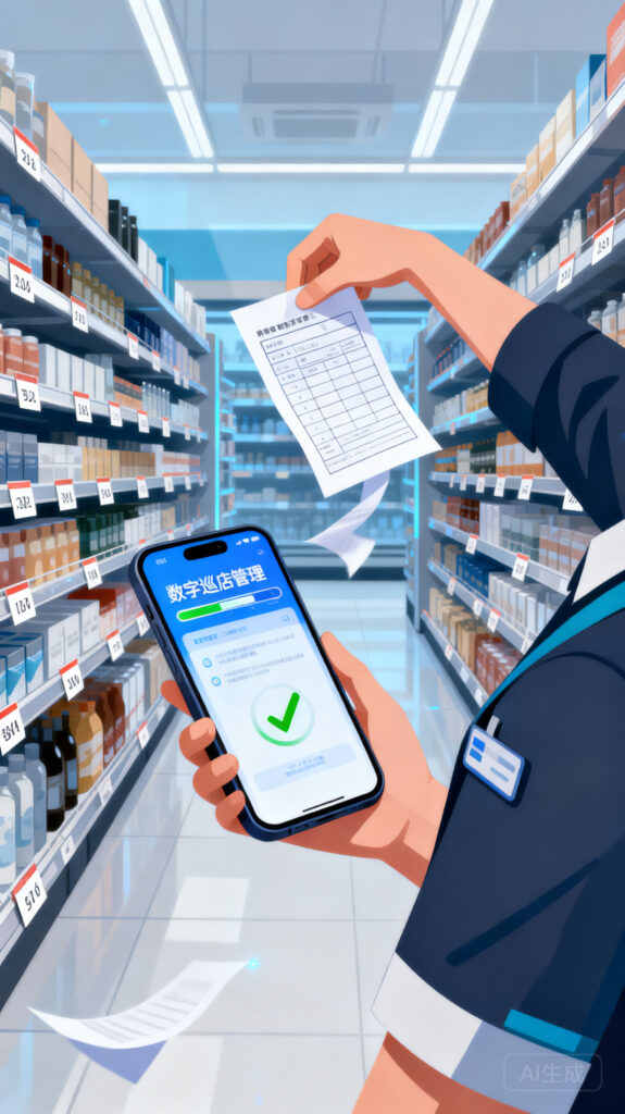 纸质转数字：现在巡店管理软件推荐使用吗？看这3个关键信号