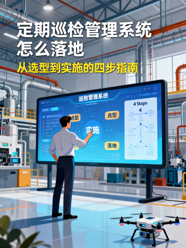 定期巡检管理系统怎么落地？从选型到实施的四步指南