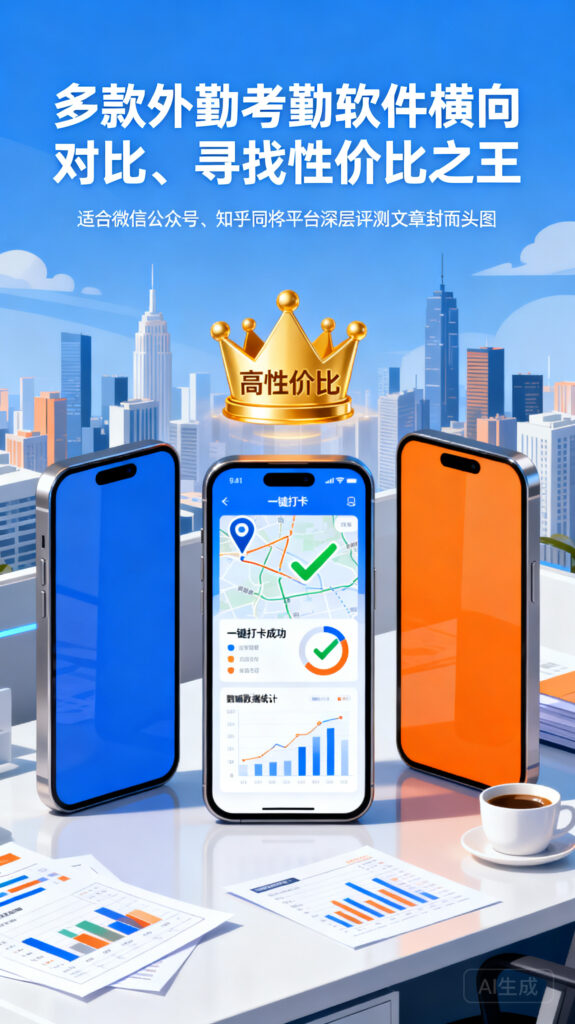深度横评：三款主流外勤考勤软件对比，谁才是真正的性价比之王