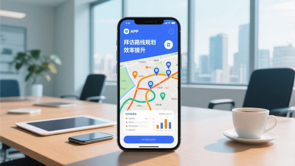 规划拜访客户路线app破解销售效率难题