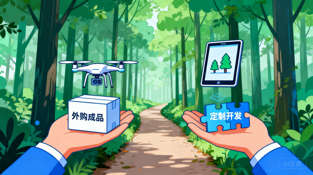 护林巡检管理系统选型对比：外购成品还是定制开发？
