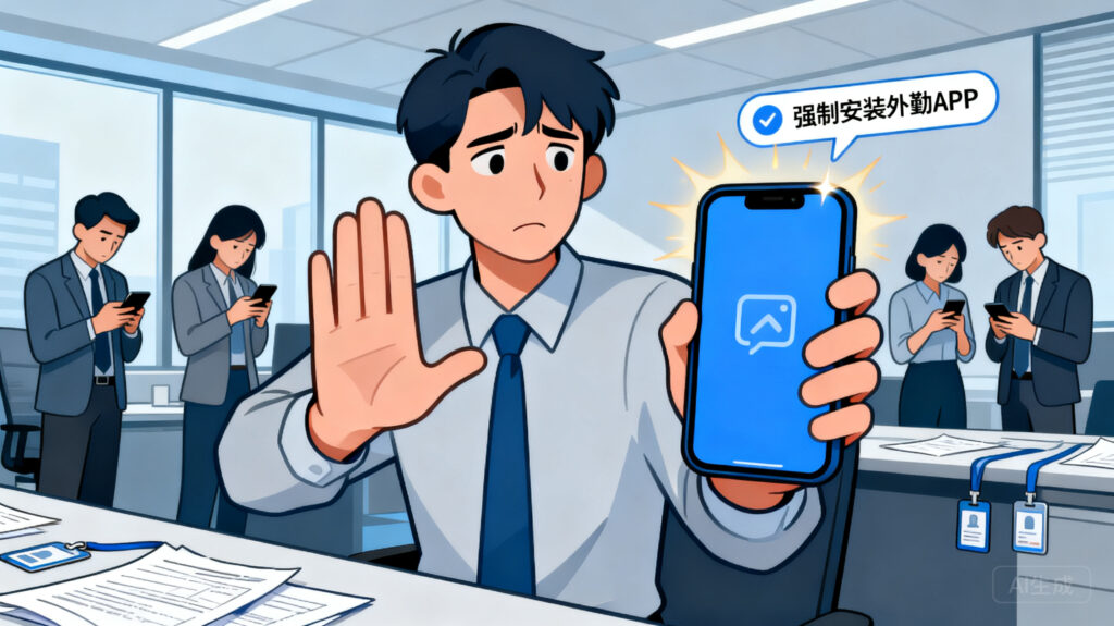 员工不愿装APP？推行手机外勤人员管理的阻力与化解之道