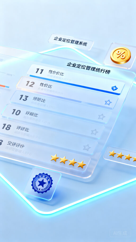2026年企业定位管理系统排行榜：性价比与口碑