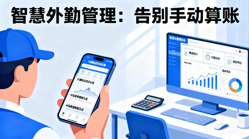 告别人工算账：出外勤人员管理的交通与补贴核发难题