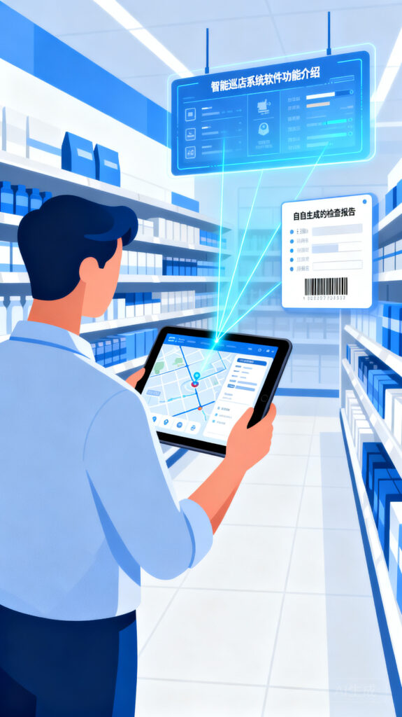 智能巡店系统软件的功能拆解：从路线规划到自动报告