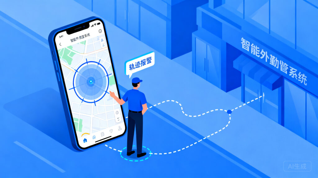 地推人员脱岗、摸鱼怎么防？电子围栏+轨迹报警