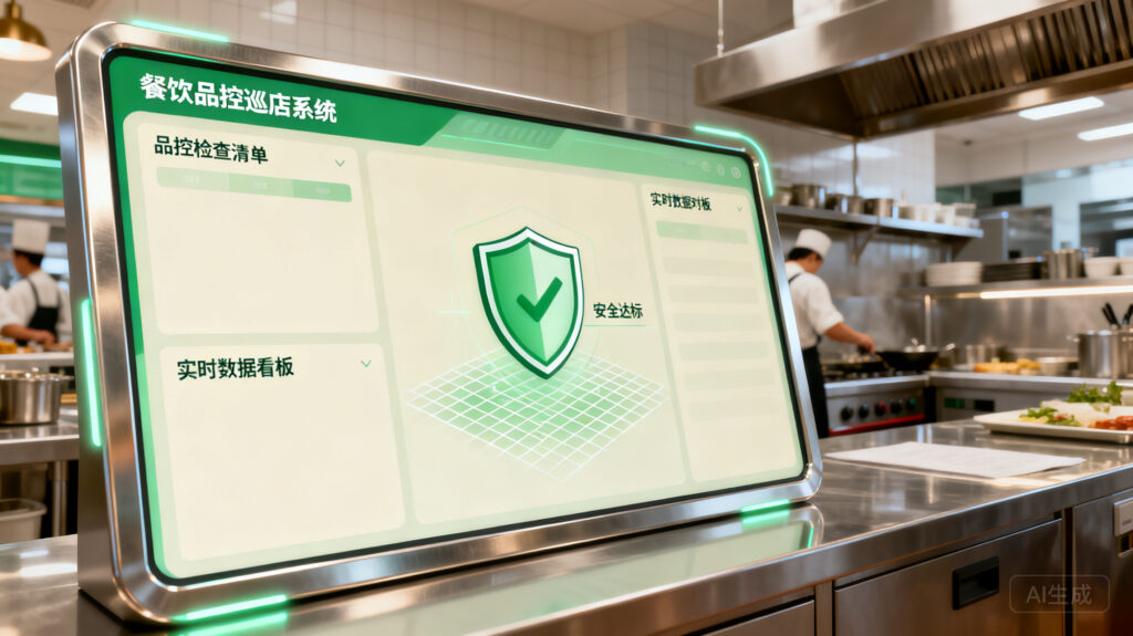 应对食安抽检抽查：专业餐饮品控巡店软件构建食安防御网
