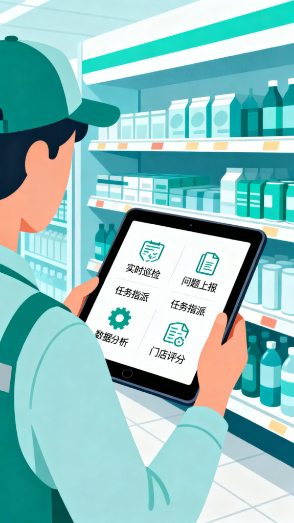 巡店系统5个核心功能，一个都不能少