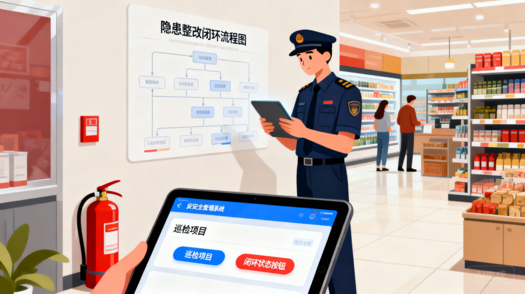 门店安全巡检怎么管？巡店安全管理系统+整改闭环