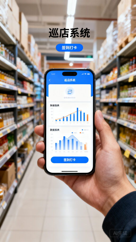 巡店系统功能全梳理：从打卡签到到报表分析