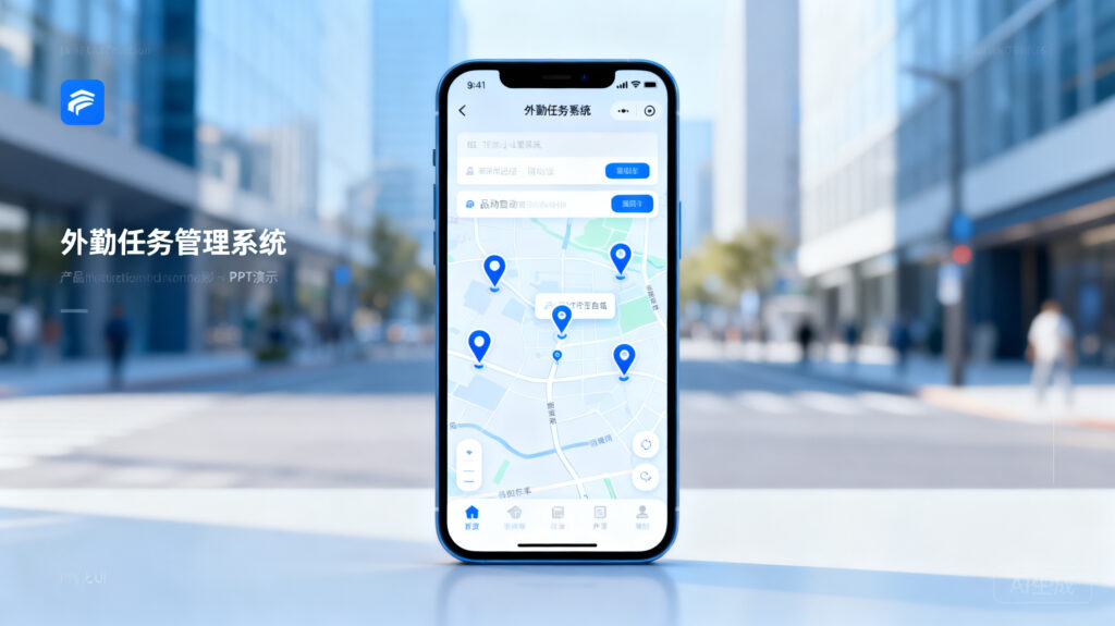 外勤任务管理系统：定位自动关联，无需手动填报