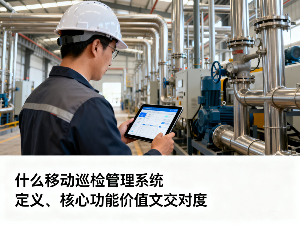 什么是移动巡检管理系统？定义、核心功能与价值一文搞懂