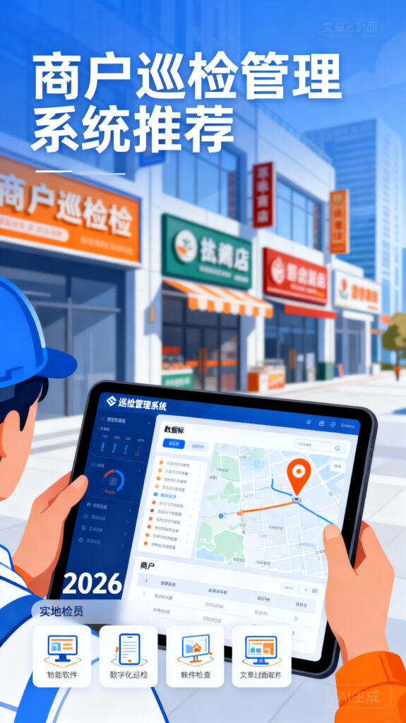 商户巡检管理系统推荐：2026年这5款值得关注