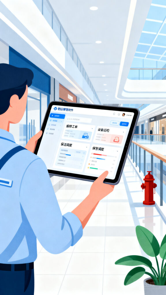 商业地产运营必备：商场巡店软件有哪些好用的物业管理功能？
