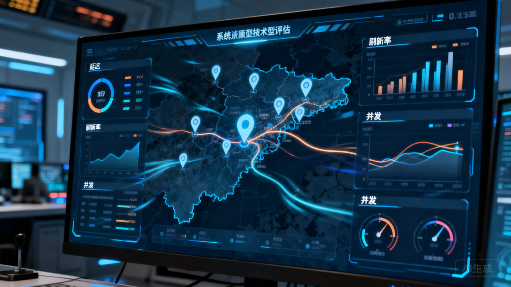 实时定位管理系统选型：延迟、刷新率、并发能力