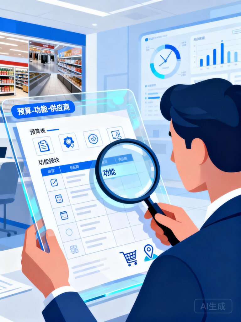 采购巡店系统之前，先看这份预算-功能-供应商全解析