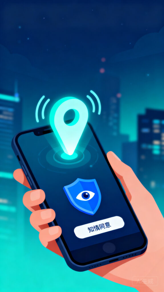 定位系统使用中的隐私保护：告知、同意、数据权限