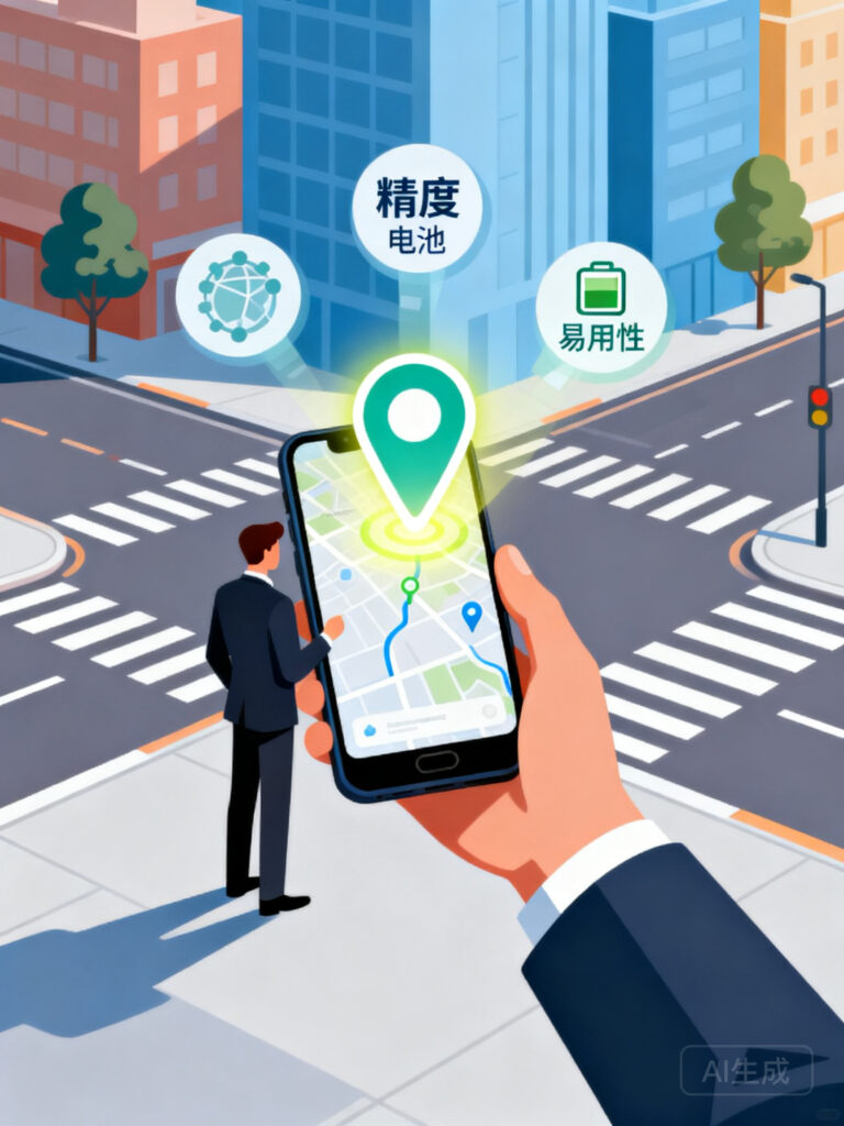 移动定位系统怎么选？精度、耗电、易用性对比