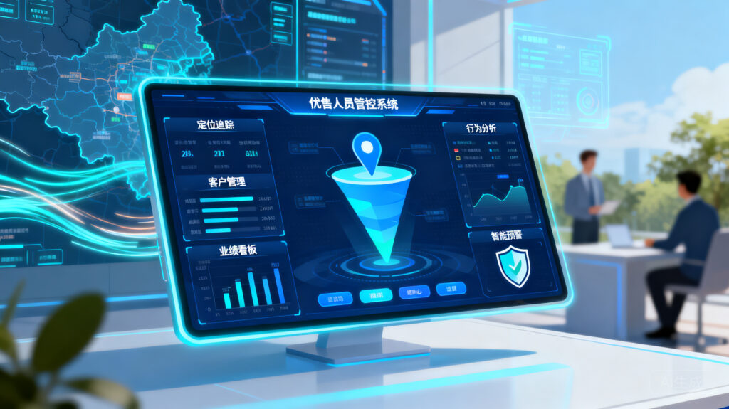 销售人员管控系统的5大核心功能解析