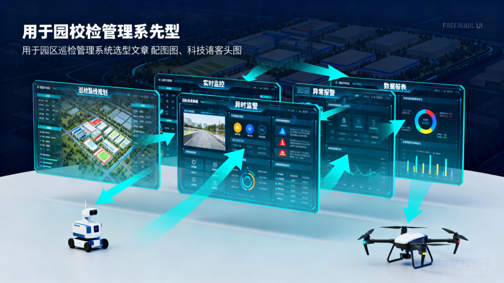 园区巡检管理系统选型对比：功能维度与行业适用场景分析