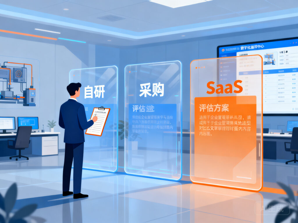 报修巡检管理系统选型指南：自研vs采购vsSaaS对比清单