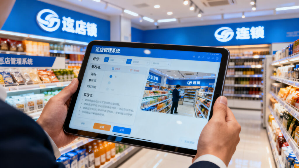 连锁店巡店管理系统：实现“千店一面”的品牌标准与履约能力
