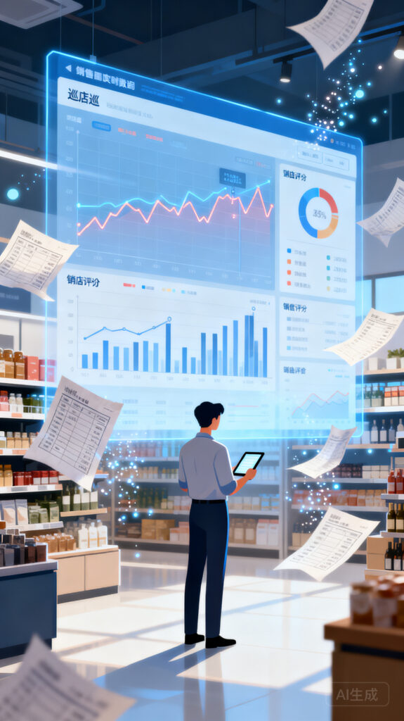 业务巡店管理数字化升级：从纸质报表到实时数据看板的跨越