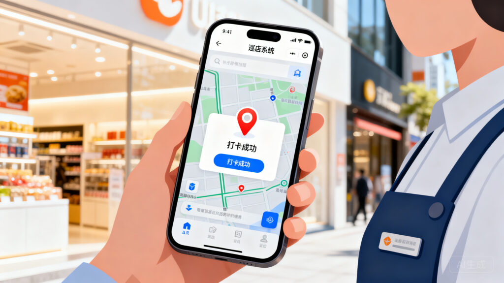 业务员出勤和巡店打卡，一个巡店系统全搞定