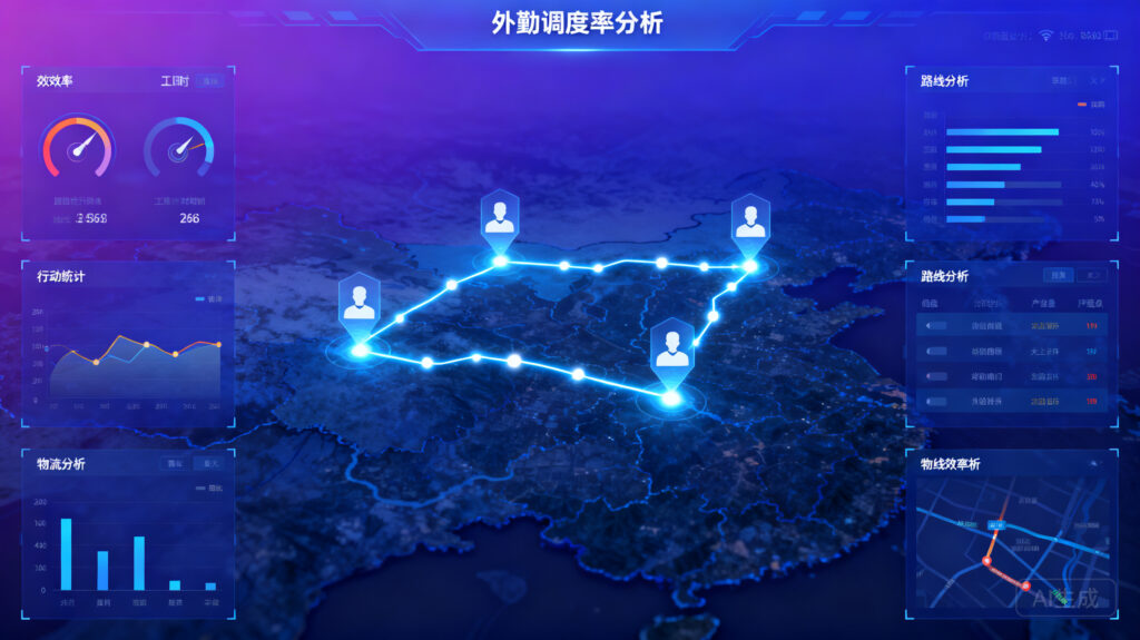 查看位置不只是“盯人”：还可以分析工作效率与路线